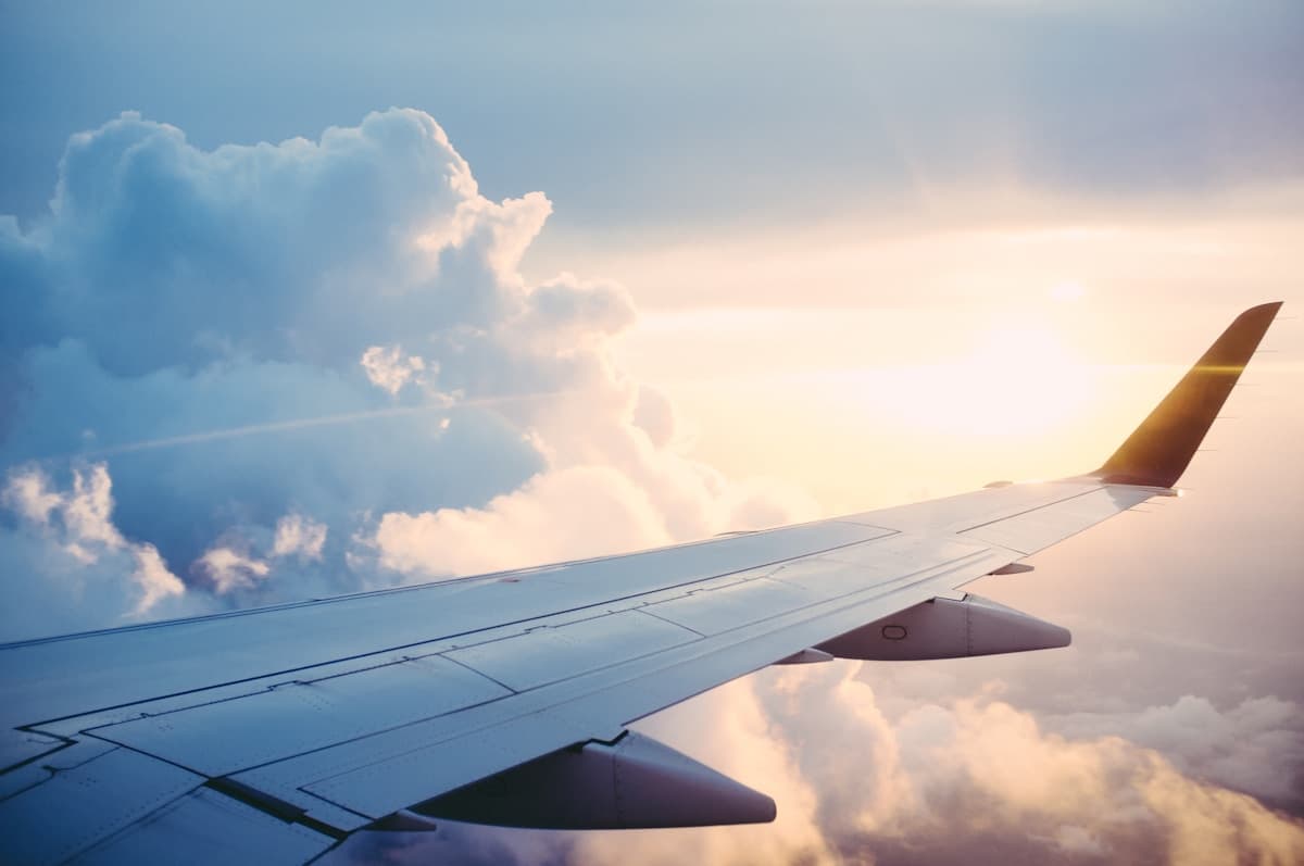 Airport ground vehicles tracked by GPS on the tarmac